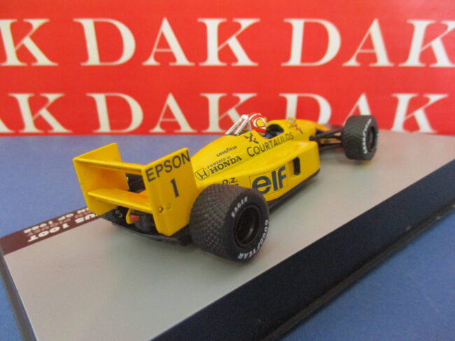 Die cast 1/43 Modellino Auto F1 Lotus 100T Great Britain GP 1988 N. Piquet - immagine 3