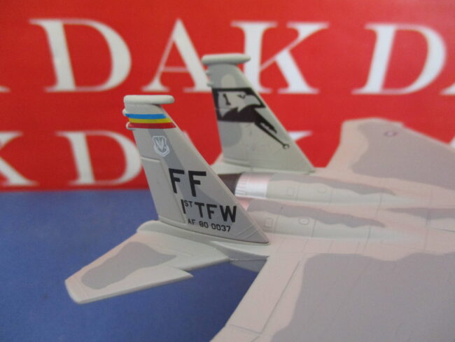 Die cast 1/150 Modellino Aereo Aircraft McDonnell Douglas F-15C Eagle USAF - immagine 3