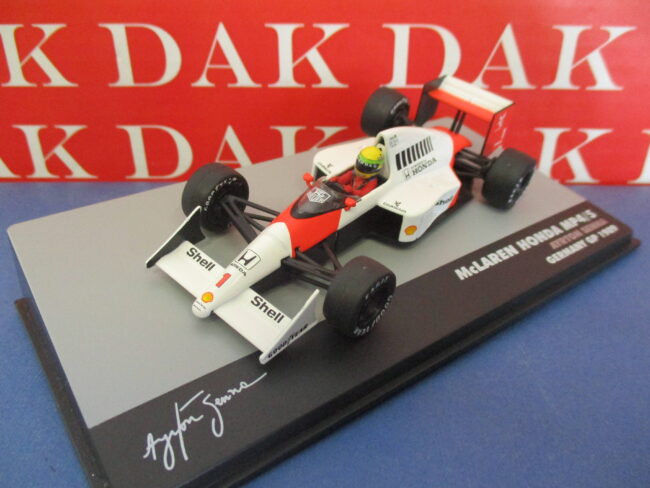 Die cast 1/43 Modellino Auto McLaren MP4/5 Germany GP 1989 A. Senna