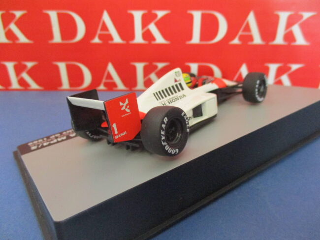 Die cast 1/43 Modellino Auto McLaren MP4/5 Germany GP 1989 A. Senna - immagine 3