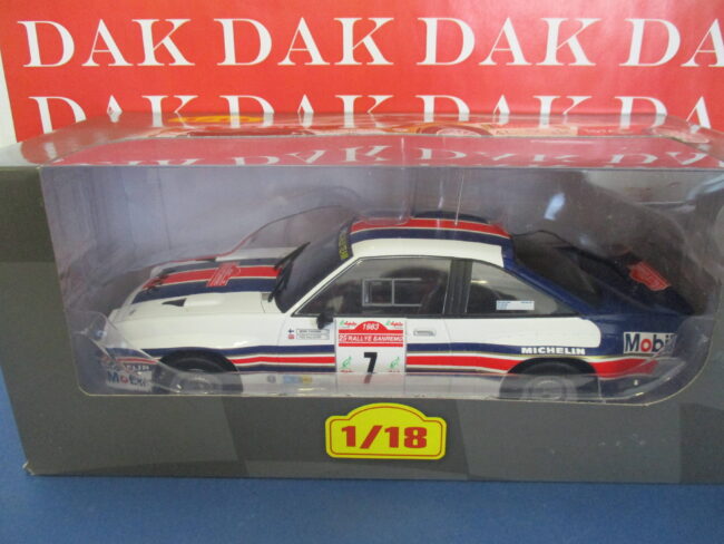 Die cast 1/18 Modellino Auto Opel Manta 400 Rally Sanremo 1983 H. Toivonen - immagine 4