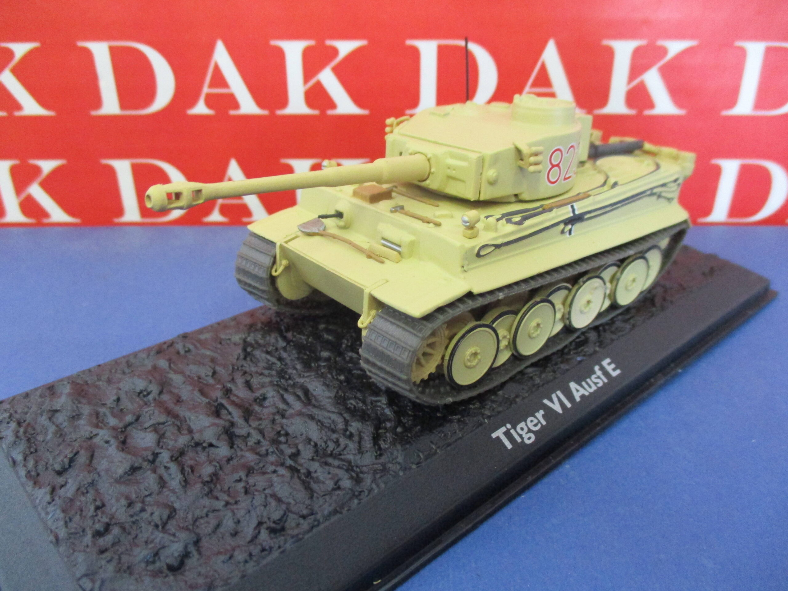 Die Cast 1/72 Modellino Carro Armato Tank Tiger VI Ausf.E 823 - Dak ...