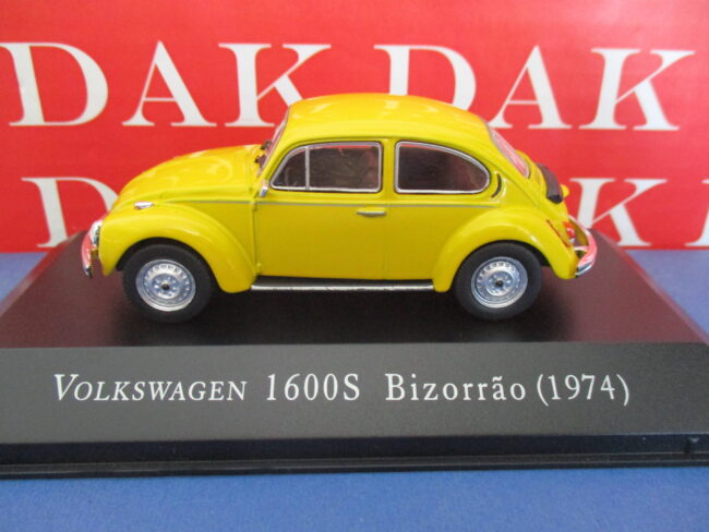 Die cast 1/43 Modellino Auto Volkswagen 1600S Bizorrao 1974 - immagine 2