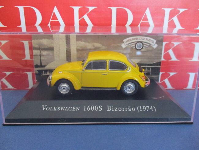 Die cast 1/43 Modellino Auto Volkswagen 1600S Bizorrao 1974 - immagine 4