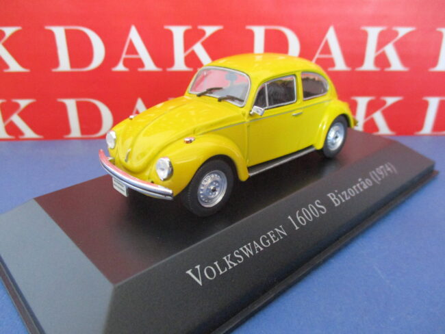 Die cast 1/43 Modellino Auto Volkswagen 1600S Bizorrao 1974