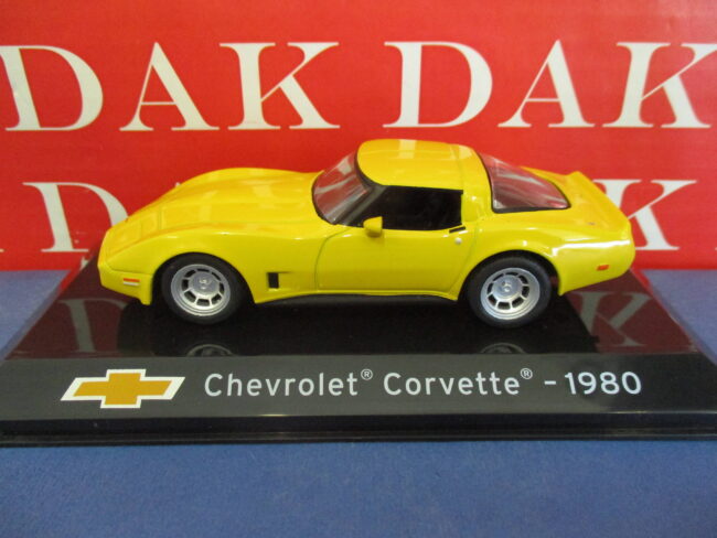 Die cast 1/43 Modellino Auto Chevrolet Corvette 1980