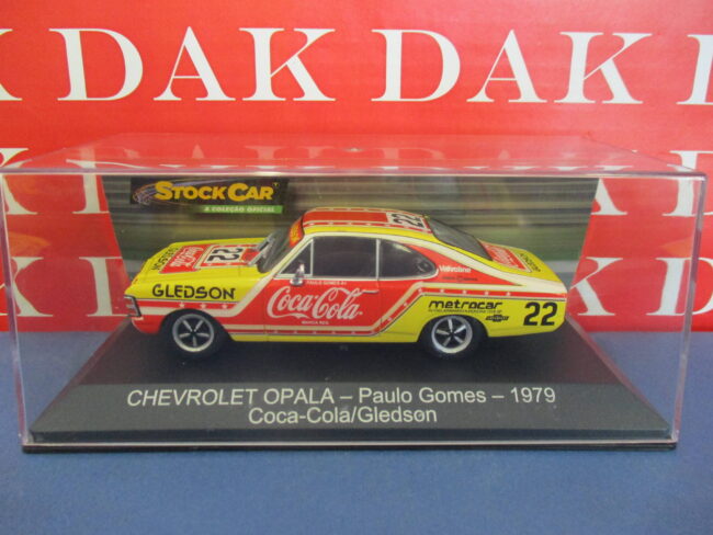 Die cast 1/43 Modellino Auto Chevrolet Opala Coca-Cola 1979 P. Gomes - immagine 4