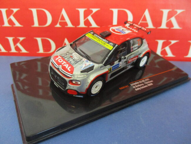 Die cast 1/43 Modellino Auto Citroen C3 R5 Rally Estonia 2020 M. Ostberg by Ixo - immagine 2