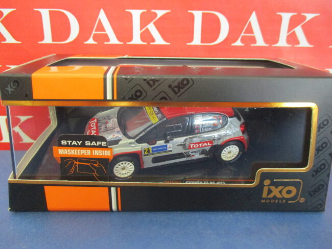 Die cast 1/43 Modellino Auto Citroen C3 R5 Rally Estonia 2020 M. Ostberg by Ixo - immagine 5