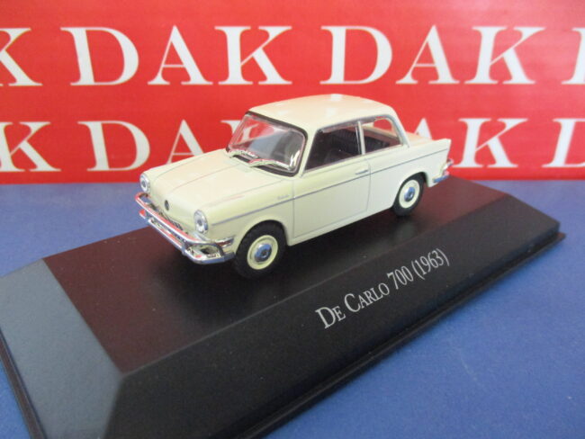 Die cast 1/43 Modellino Auto De Carlo 700 1963