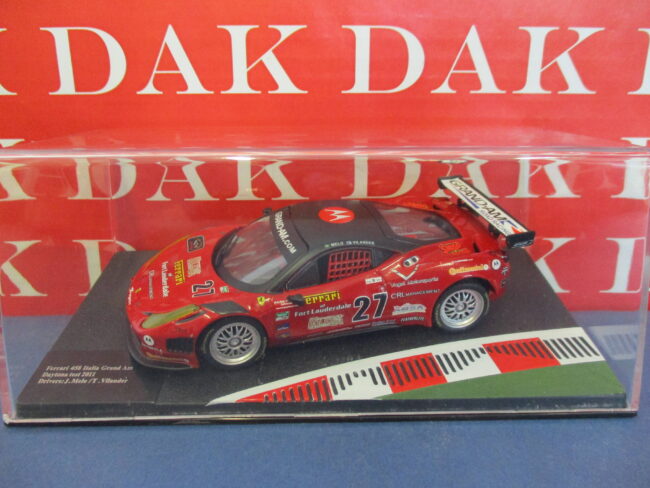 Die cast 1/43 Modellino Auto Ferrari 458 Italia Grand-AM N27 Daytona Test 2011 - immagine 4