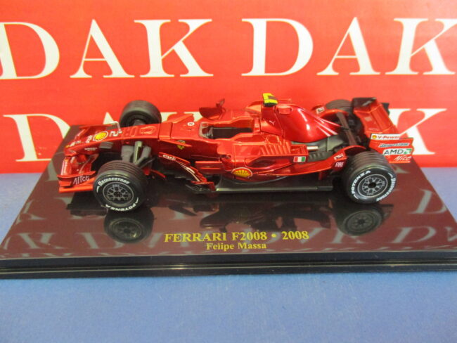 Die cast 1/43 Modellino Auto F1 Ferrari F2008 2008 F. Massa