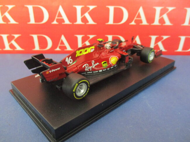 Die cast 1/43 Modellino Auto F1 Ferrari SF1000 Tuscan GP 1000th 2020 C. Leclerc - immagine 3