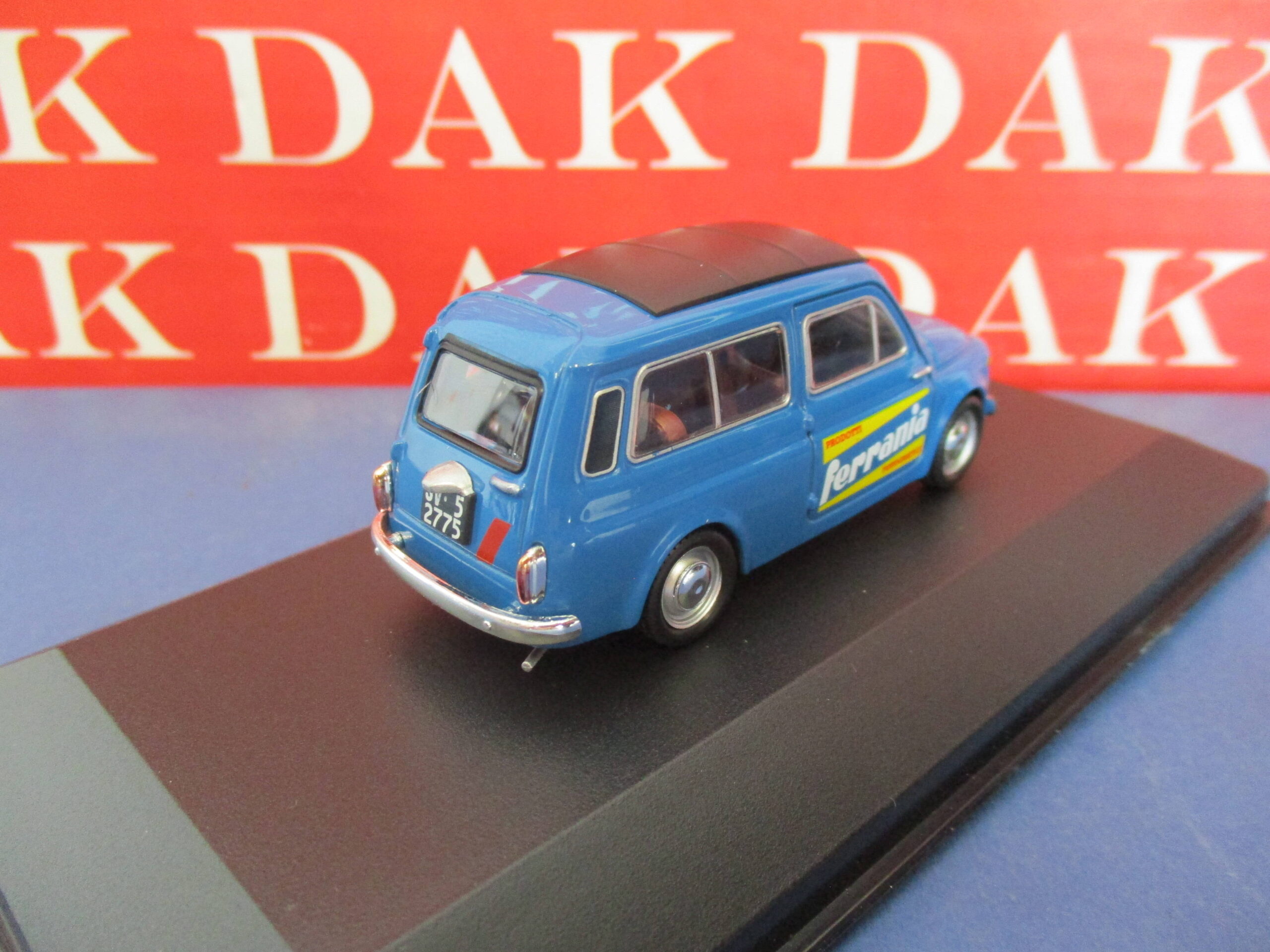 Die cast 1/24 Modellino Auto Fiat 500 Giardiniera 1960 - Dak Mantova sas