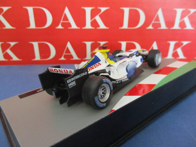 Die cast 1/43 Modellino Auto F1 Honda RA 106 2006 R. Barrichello - immagine 3