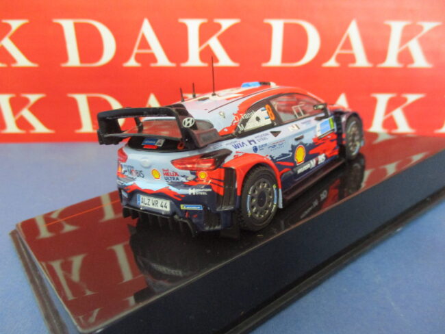 Die cast 1/43 Modellino Auto Hyundai i20 Coupe WRC Rally Estonia 2020 O. Tanak - immagine 3