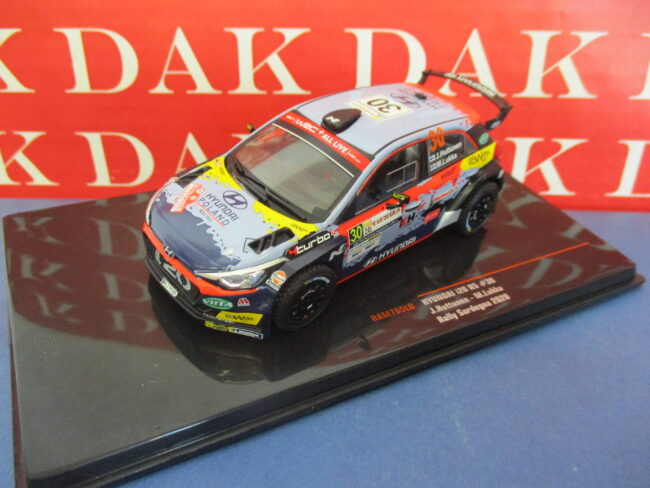 Die cast 1/43 Modellino Auto Hyundai i20 R5 Rally Sardegna 2020 J. Huttunen - immagine 2