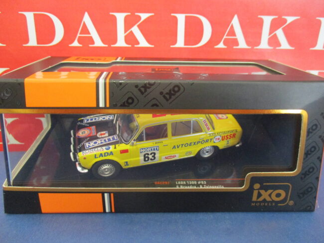 Die cast 1/43 Modellino Auto Lada 1300 Rally 1000 Lakes 1975 S. Brundza by Ixo - immagine 5