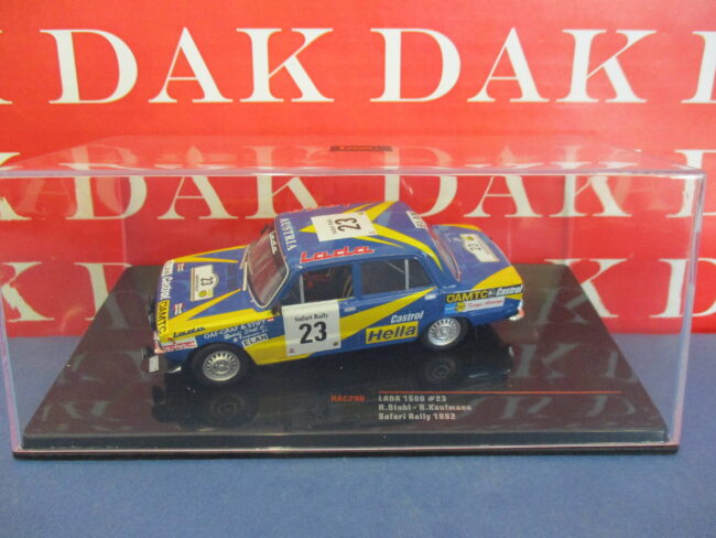 Die cast 1/43 Modellino Auto Lada 1600 Rally Safari 1982 R. Stohl by Ixo - immagine 4