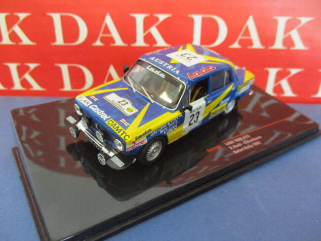 Die cast 1/43 Modellino Auto Lada 1600 Rally Safari 1982 R. Stohl by Ixo