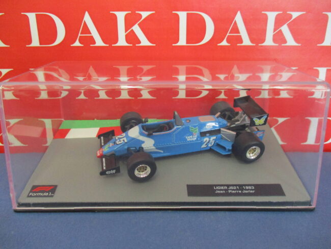 Die cast 1/43 Modellino Auto F1 Ligier JS21 1983 J-P. Jarnier - immagine 4