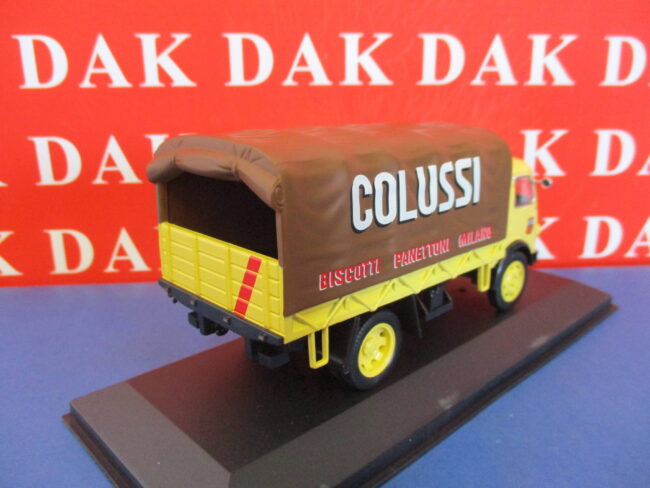 Die cast 1/43 Modellino Camion OM Leoncino Telonato Colussi 1959 - immagine 3