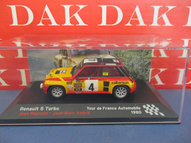 Die cast 1/43 Modellino Auto Renault 5 Turbo Tour de France 1980 J. Ragnotti - immagine 4