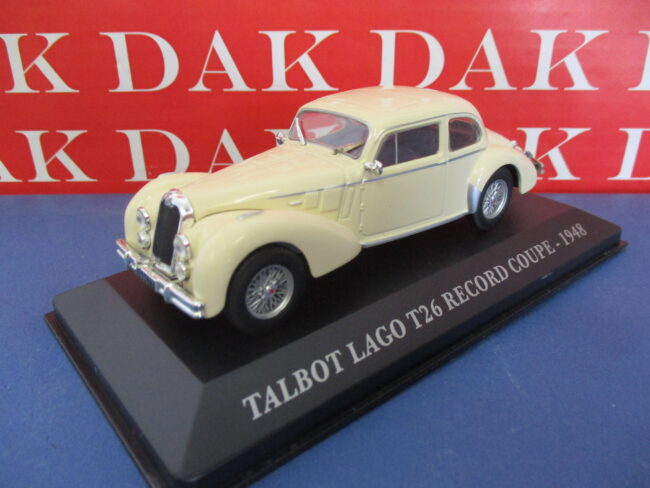 Die cast 1/43 Modellino Auto Talbot Lago T26 Record Coupe 1948