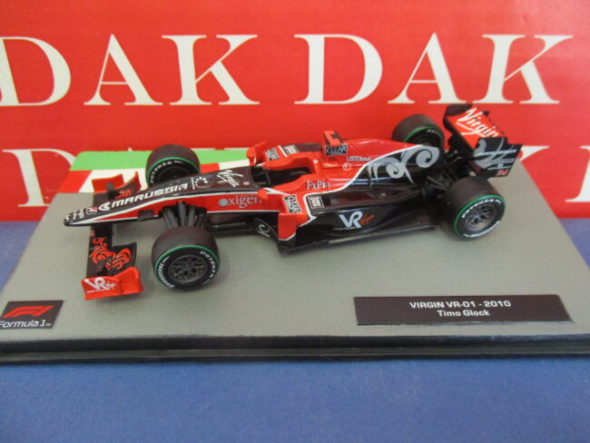 Die cast 1/43 Modellino Auto F1 Virgin VR-01 2010 T. Glock