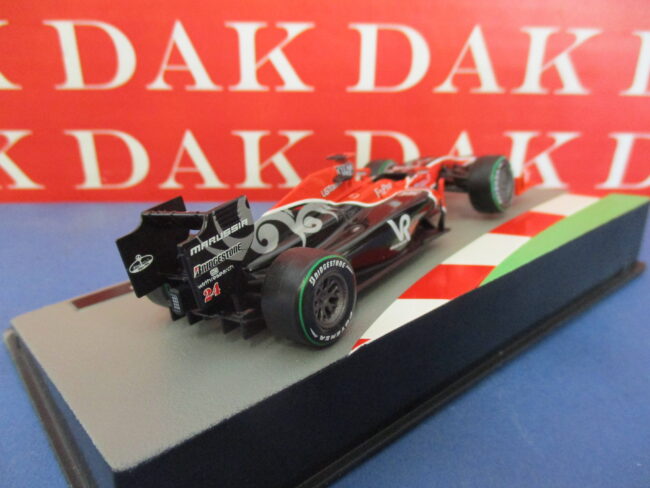 Die cast 1/43 Modellino Auto F1 Virgin VR-01 2010 T. Glock - immagine 3