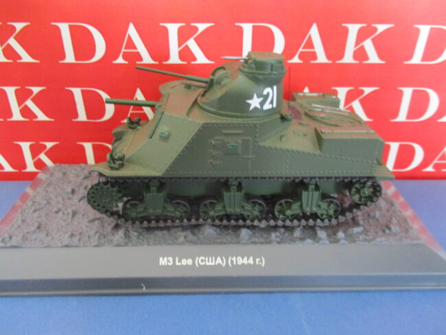 Die cast 1/43 Modellino Carro Armato Tank M3 Lee USSR 1944