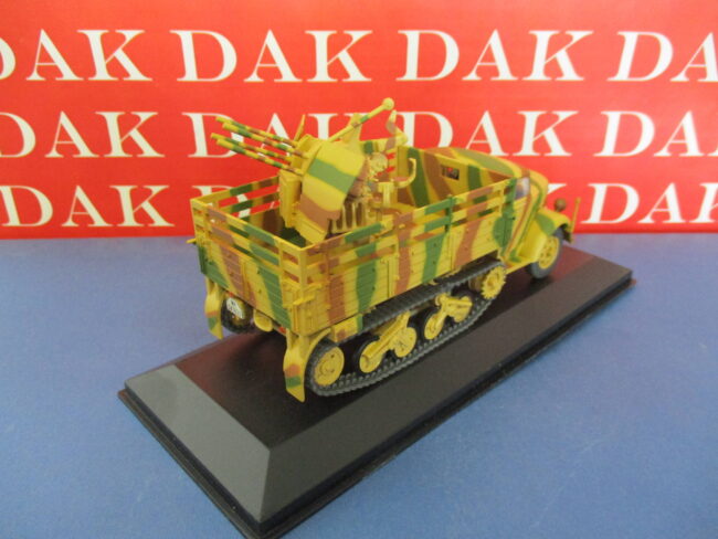 Die cast 1/43 Modellino Semicingolato Sd.Kfz. 3a Blitz Maultier Flakvierling 38 - immagine 3