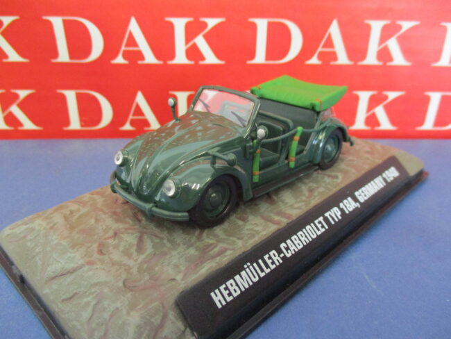 Die cast 1/43 Modellino Auto Volkswagen Hebmuller Typ 18A Germany 1948 HB - immagine 2