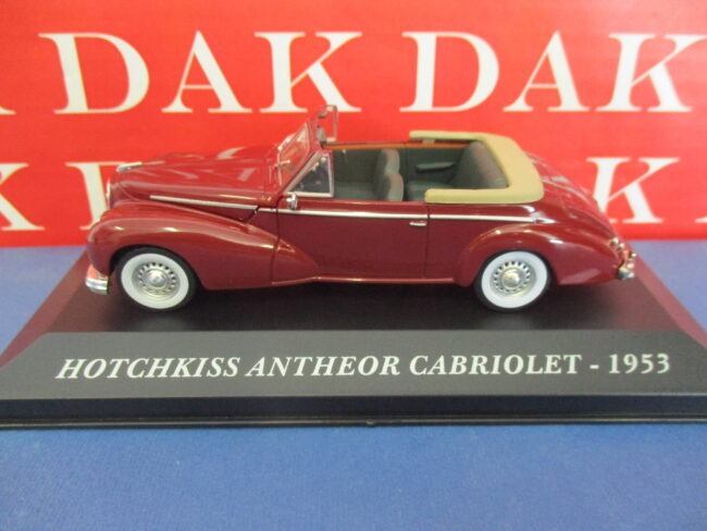 Die cast 1/43 Modellino Auto Hotchkiss Antheor Cabriolet 1953