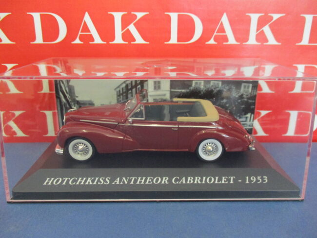 Die cast 1/43 Modellino Auto Hotchkiss Antheor Cabriolet 1953 - immagine 4