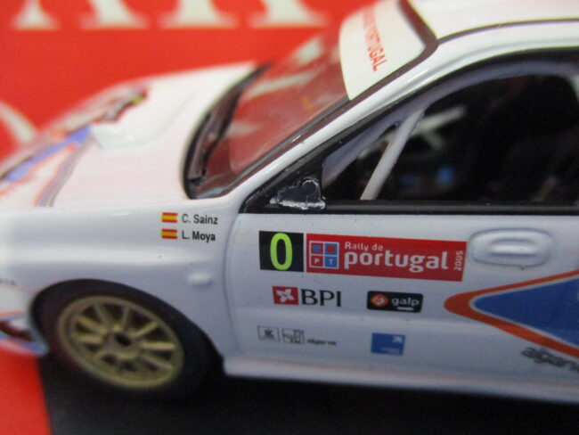 Die cast 1/43 Modellino Auto Subaru Impreza NO ANTENNA NO SPOILER NO SPECCHIO SX - immagine 2