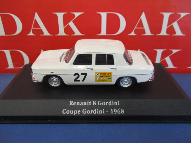 Die cast 1/43 Modellino Auto Renault 8 Gordini Coupe Gordini 1968