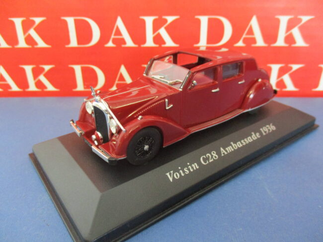 Die cast 1/43 Modellino Auto Voisin C28 Ambassade 1936 - immagine 2