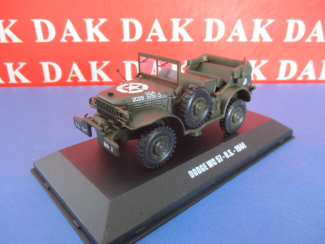 Die cast 1/43 Modellino Auto Dodge WC57 Command Car US 1944 - immagine 2