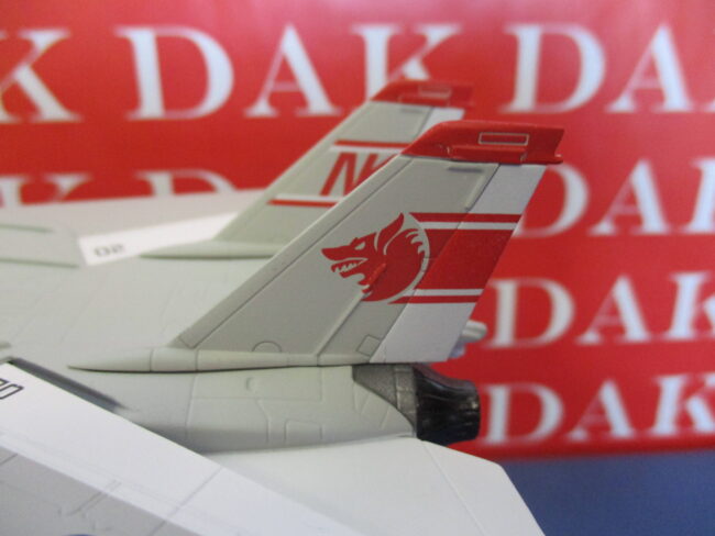 Die cast 1/100 Modellino Aereo Aircraft Grumman F-14A Tomcat US Navy Wolfpack - immagine 5