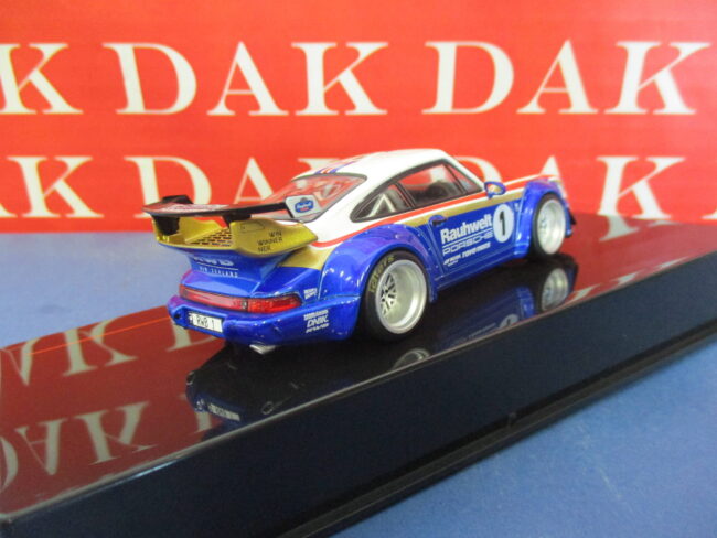 Die cast 1/43 Modellino Auto Porsche 964 RWB Rauh Welt 1992 by Ixo - immagine 3