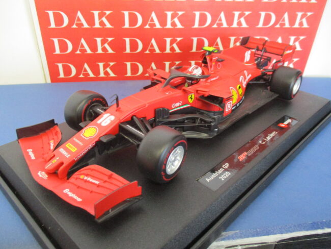 Die cast 1/18 modellino Auto F1 Ferrari SF1000 Austrian GP 2020 C. LeClerc - immagine 2