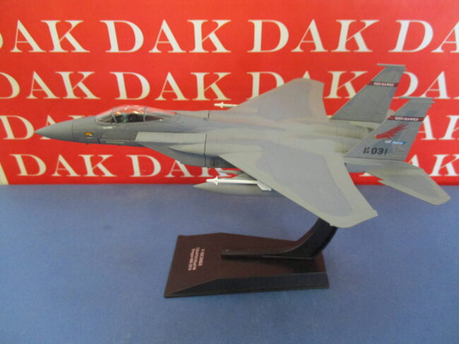 Die cast 1/100 Modellino Aereo Aircraft Boeing F-15C Eagle Oregon ANG 2010