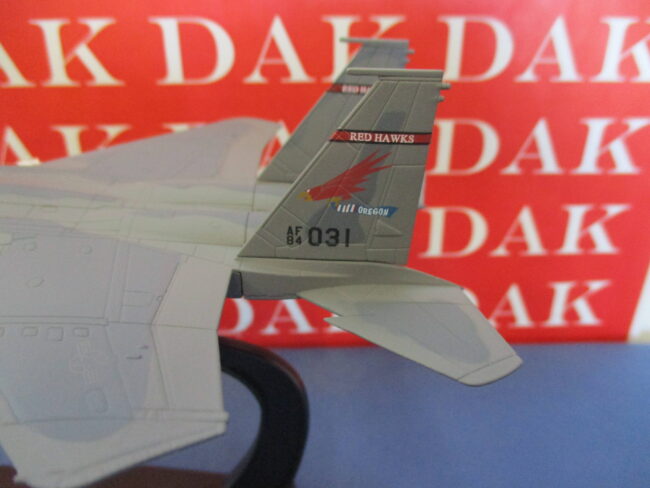 Die cast 1/100 Modellino Aereo Aircraft Boeing F-15C Eagle Oregon ANG 2010 - immagine 4