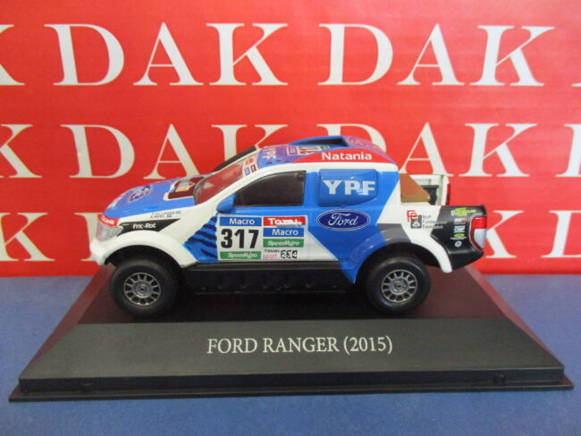 Die cast 1/43 Modellino Auto Ford Ranger Rally Dakar 2015 F. Villagra