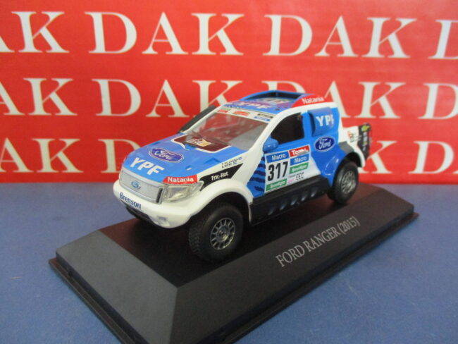 Die cast 1/43 Modellino Auto Ford Ranger Rally Dakar 2015 F. Villagra - immagine 2