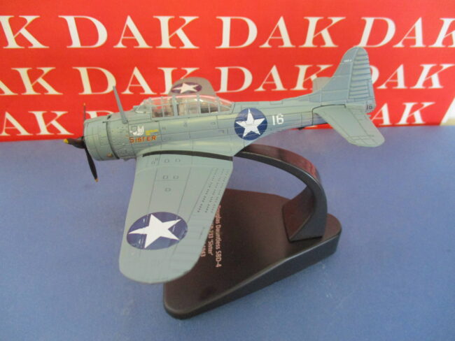 Die cast 1/72 Modellino Aereo Aircraft Douglas Dauntless Sister Guadalcanal 1943