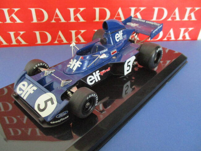 Die cast 1/24 Modellino Auto F1 Tyrrell 006 1973 J. Stewart - immagine 2