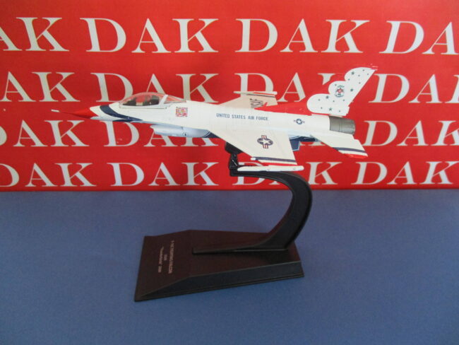 Die cast 1/100 Modellino Aereo Aircraft F-16C Fighting Falcon Thunderbird 2009