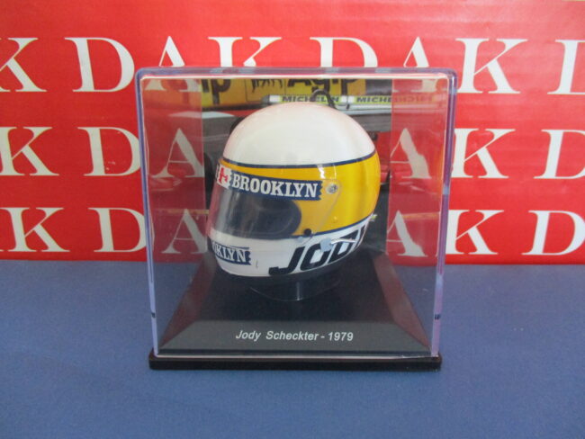 1/5 Modellino Casco Helmet Ferrari Jody Scheckter 1979 - immagine 5